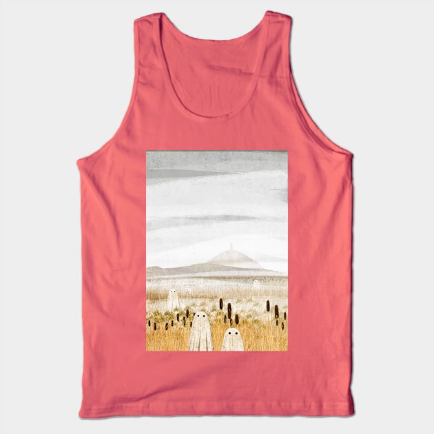 The Ghosts Of Avalon Tank Top by KatherineBlowerDesigns